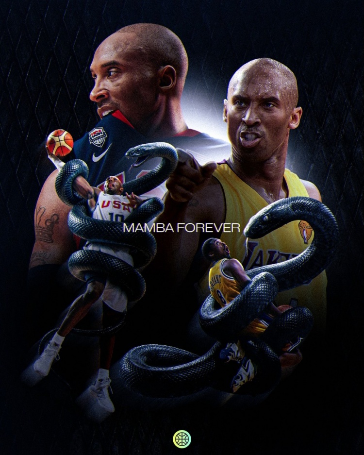 Kaiyun sports-科比&amp;Gigi逝世六周年！国际篮联晒照缅怀：永远的曼巴🐍